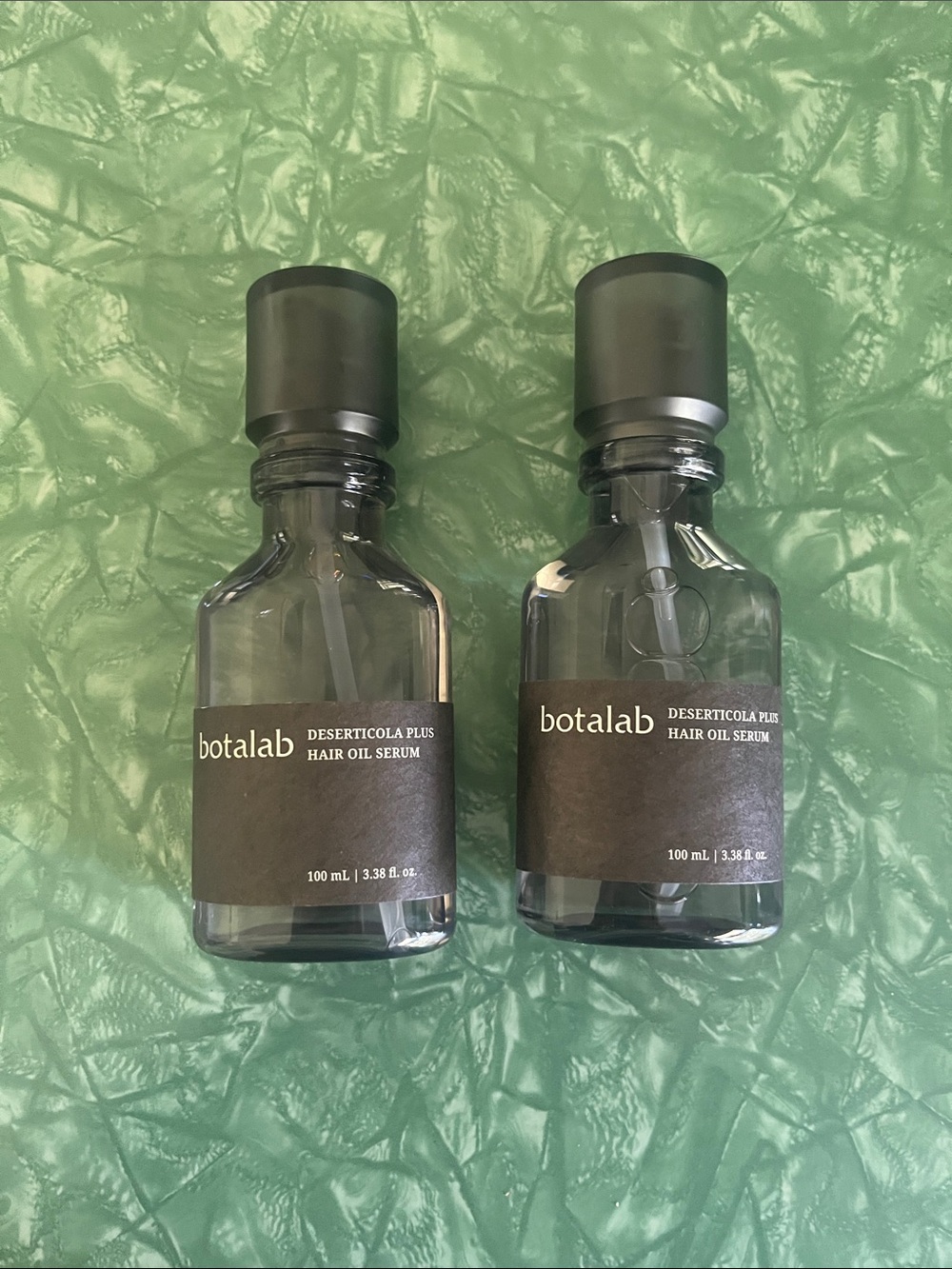 botalab Deserticola Plus Hair Oil Serum - Clear Bottles with Black Labels